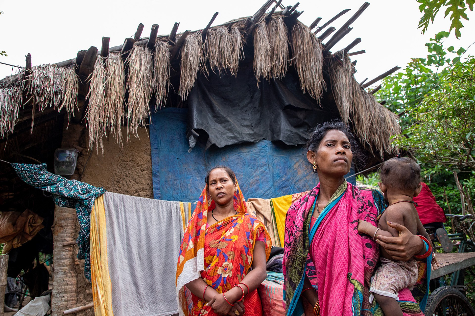 Binni Kandi's mud hut home in Odisha was blown away by Cyclone Fani in 2019. She was refused compensation because it didn't exist anymore and she didn't have any documents to prove ownership.