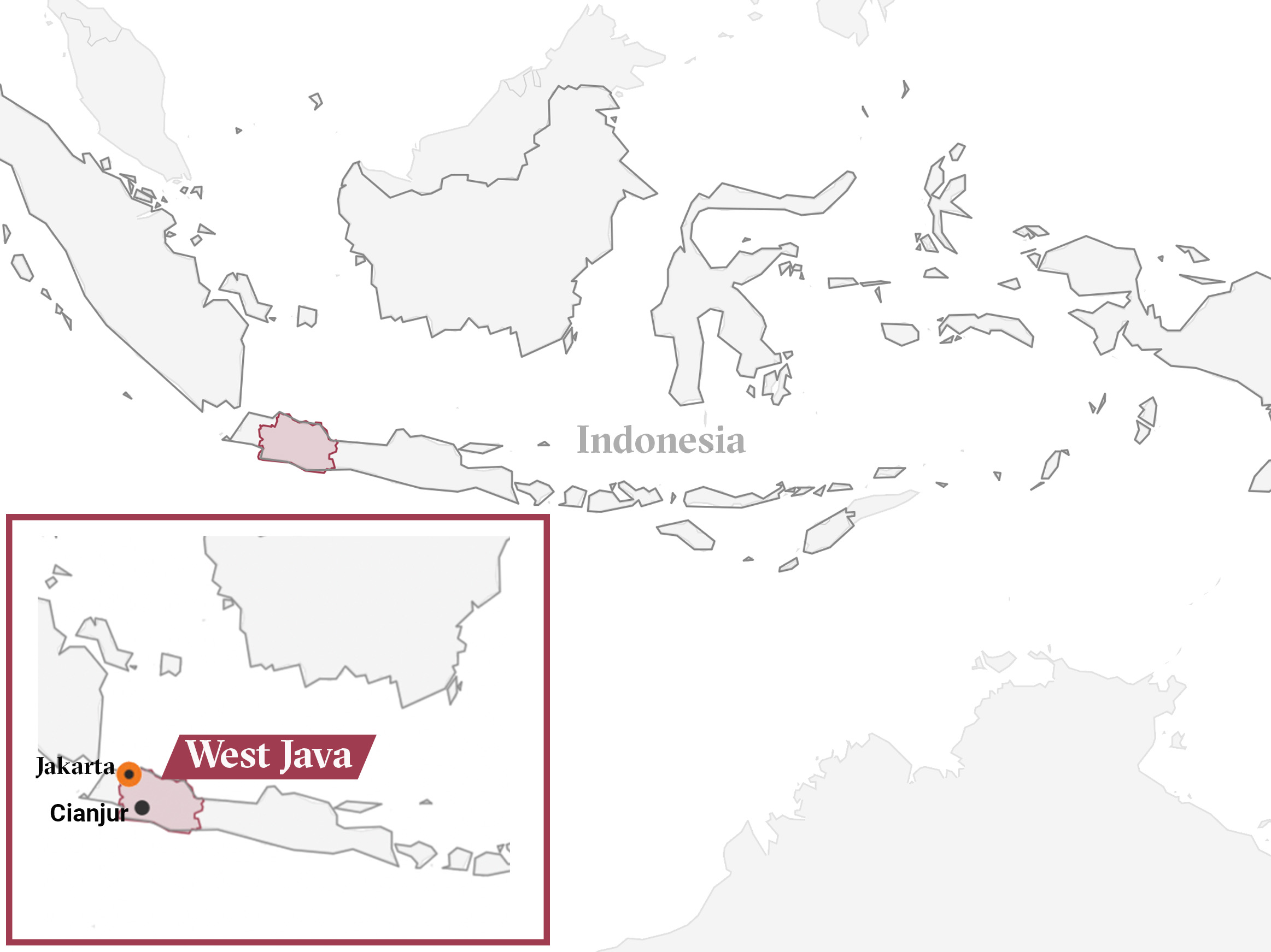 indonesia map