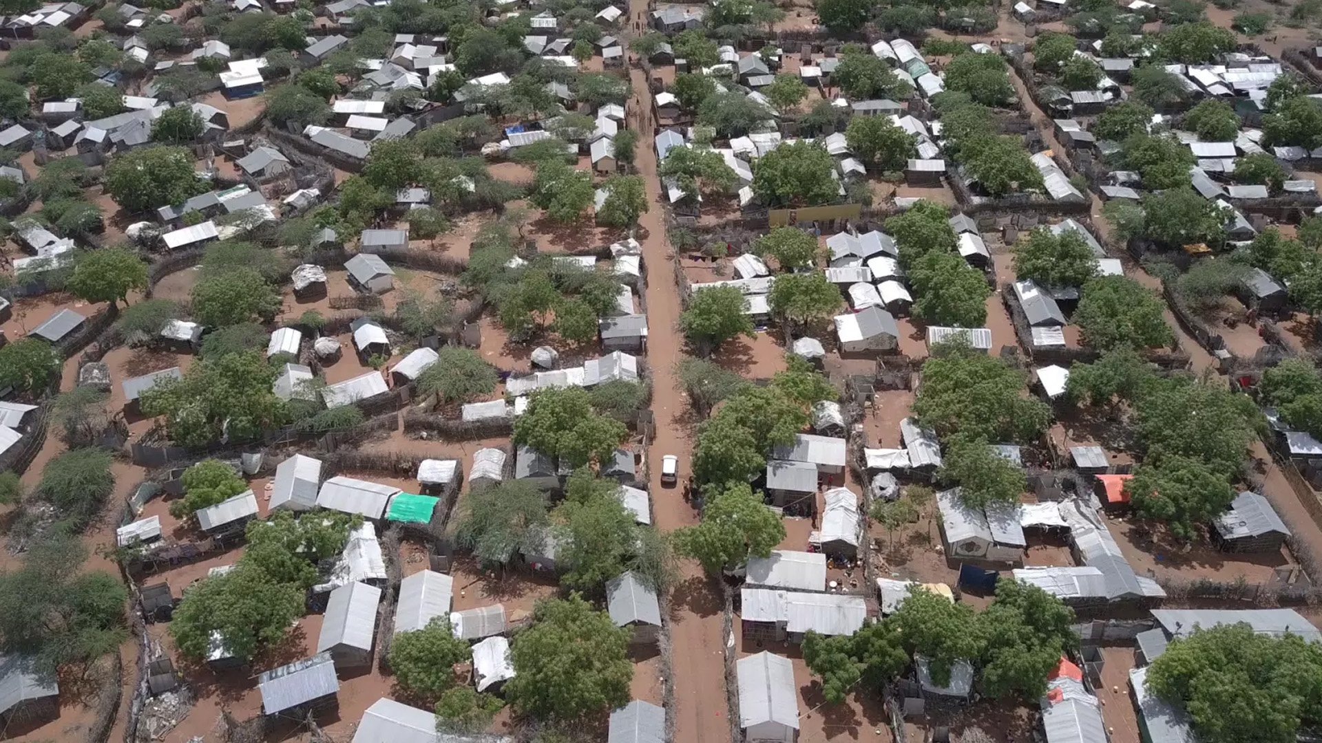 Part of the Dadaab refugee camp complex in northeastern Kenya, which shelters some 427,000 registered refugees.