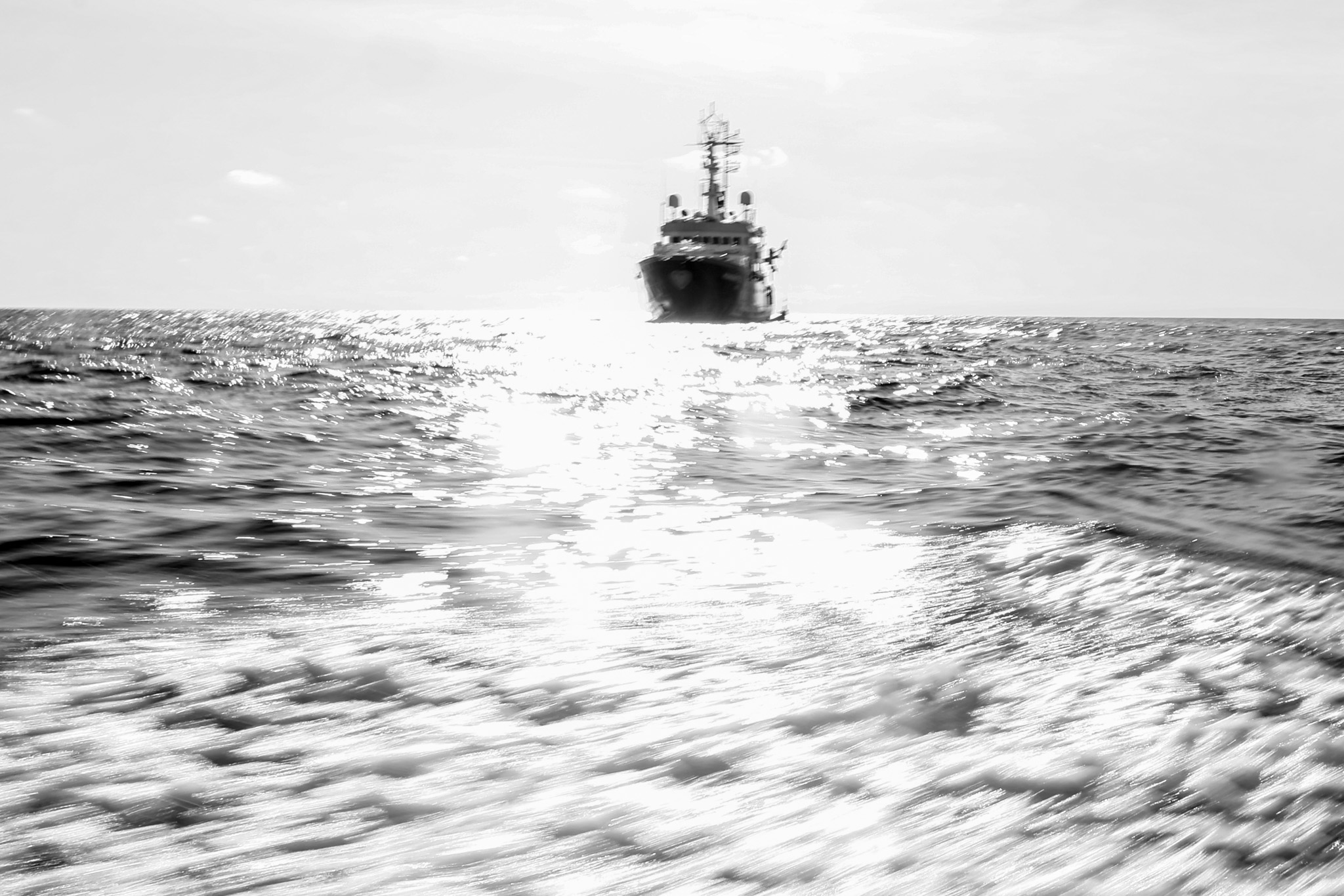 Humanity 1 in the central Mediterranean Sea.
