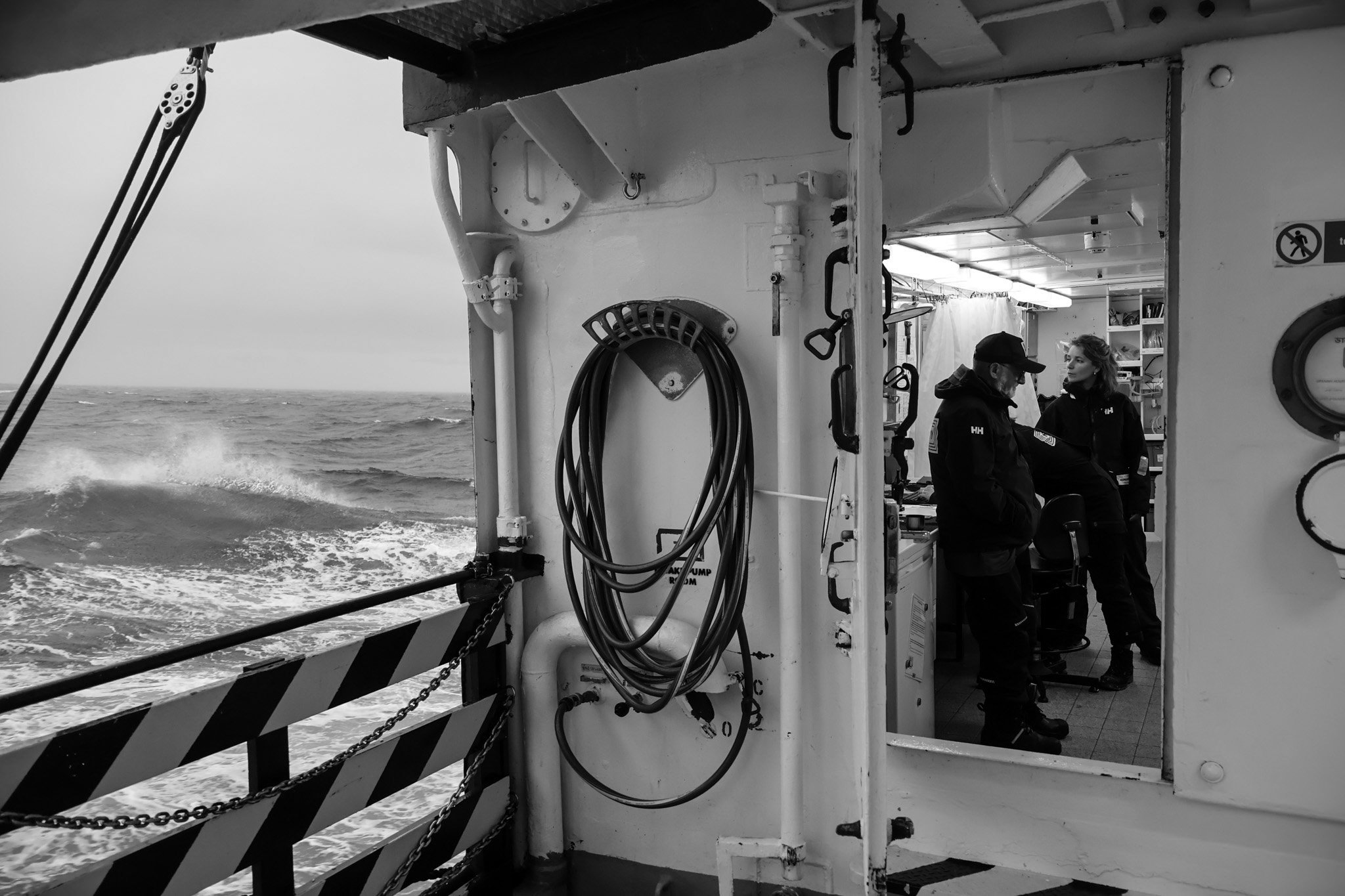 The small hospital on board Humanity 1.
