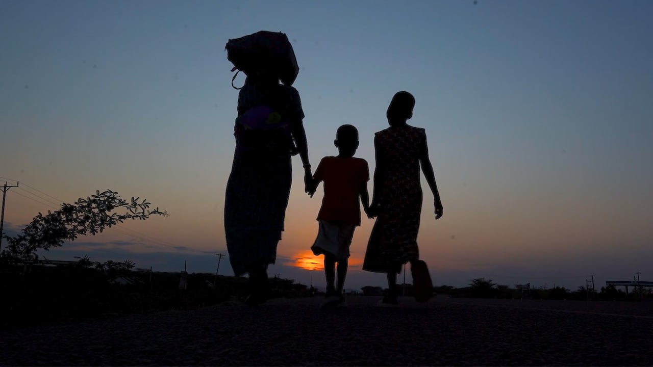 Kakuma Poetry Poem Header "She carried it alone"