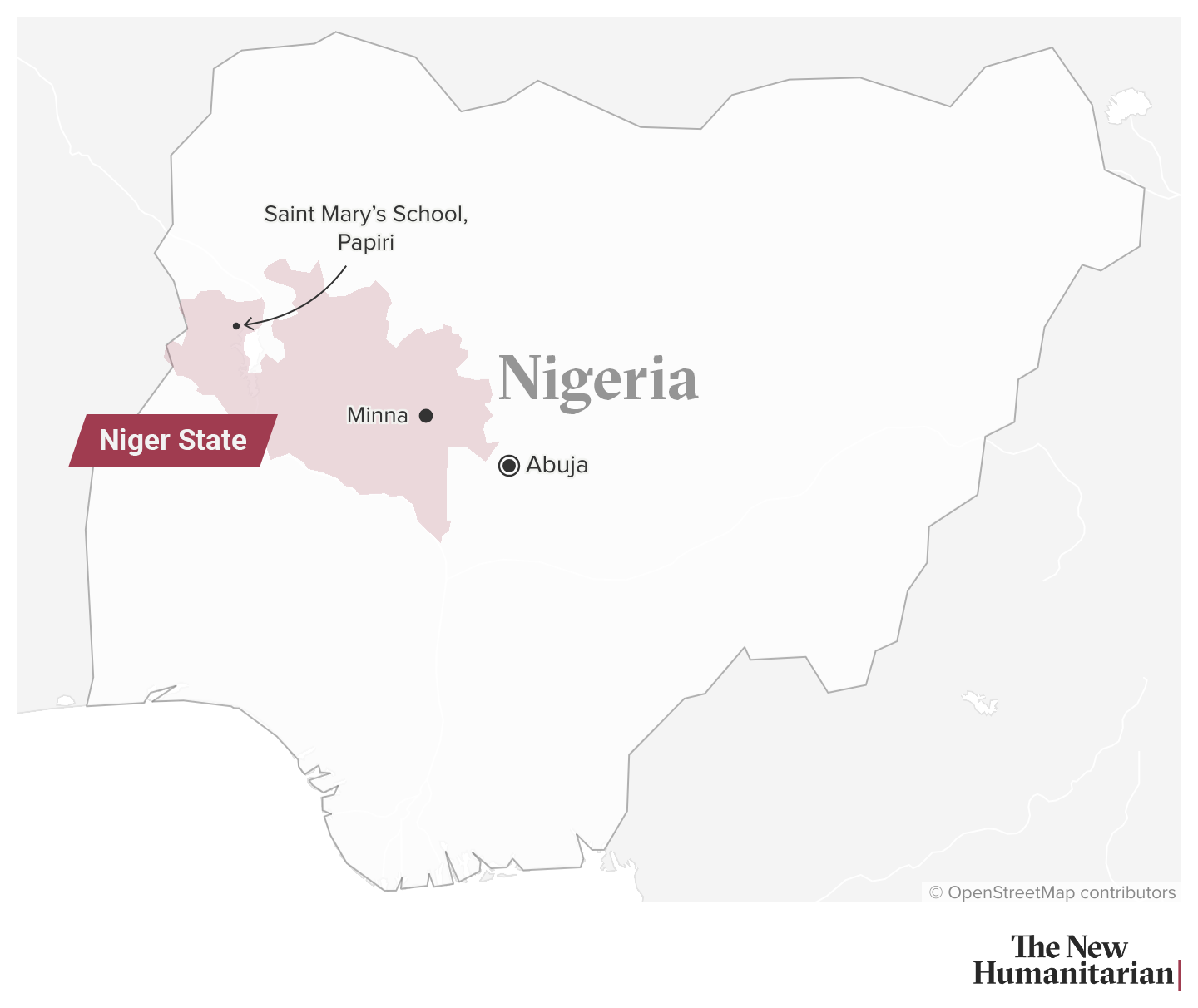 Map of Nigeria
