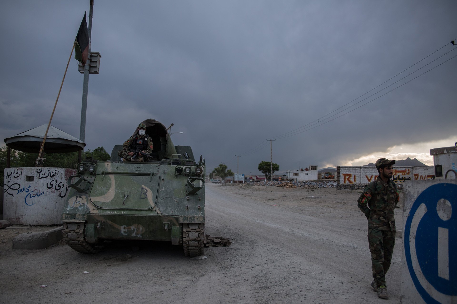 The checkpoint in Pul-e-Charkhi is an entrypoint to Kabul. Here, soldiers try to prevent militants and explosives from entering the city. But many planned attacks have slipped through the cracks.