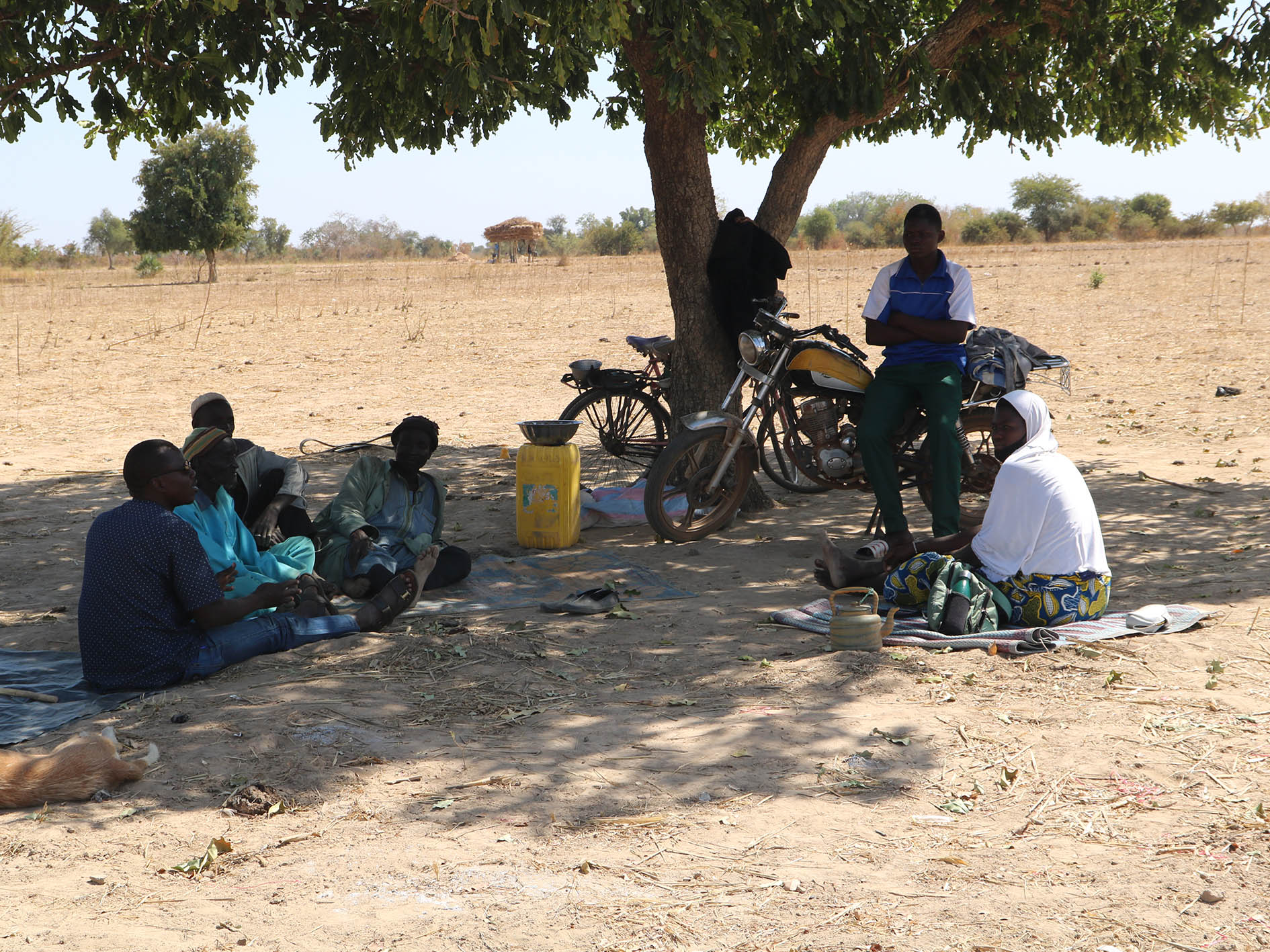 Yanga Amadou and his family fled from their village at the beginning of December after three of his brothers were murdered in his house by unknown men.