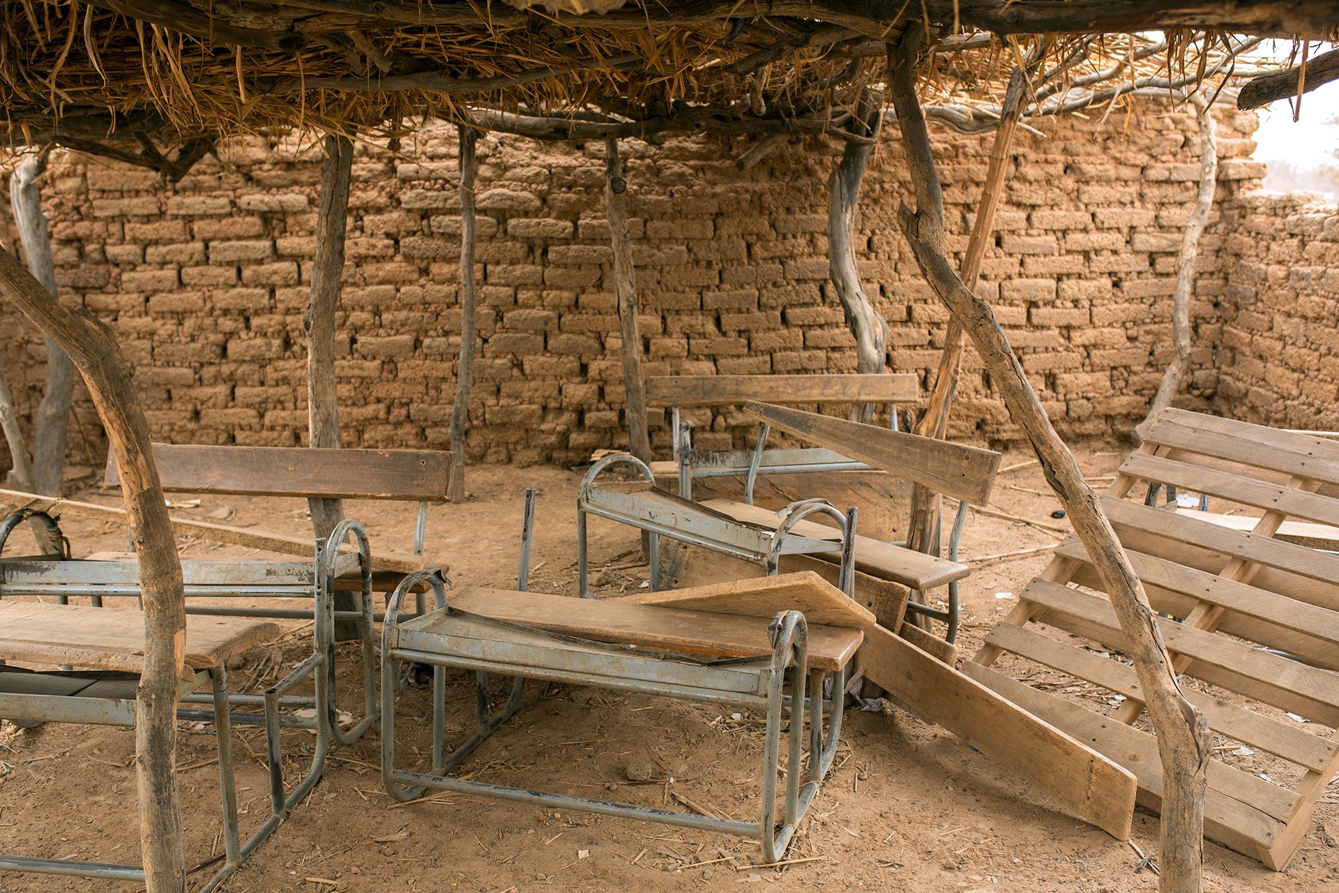 A school in northern Burkina Faso is abandoned after an attack by jihadists.