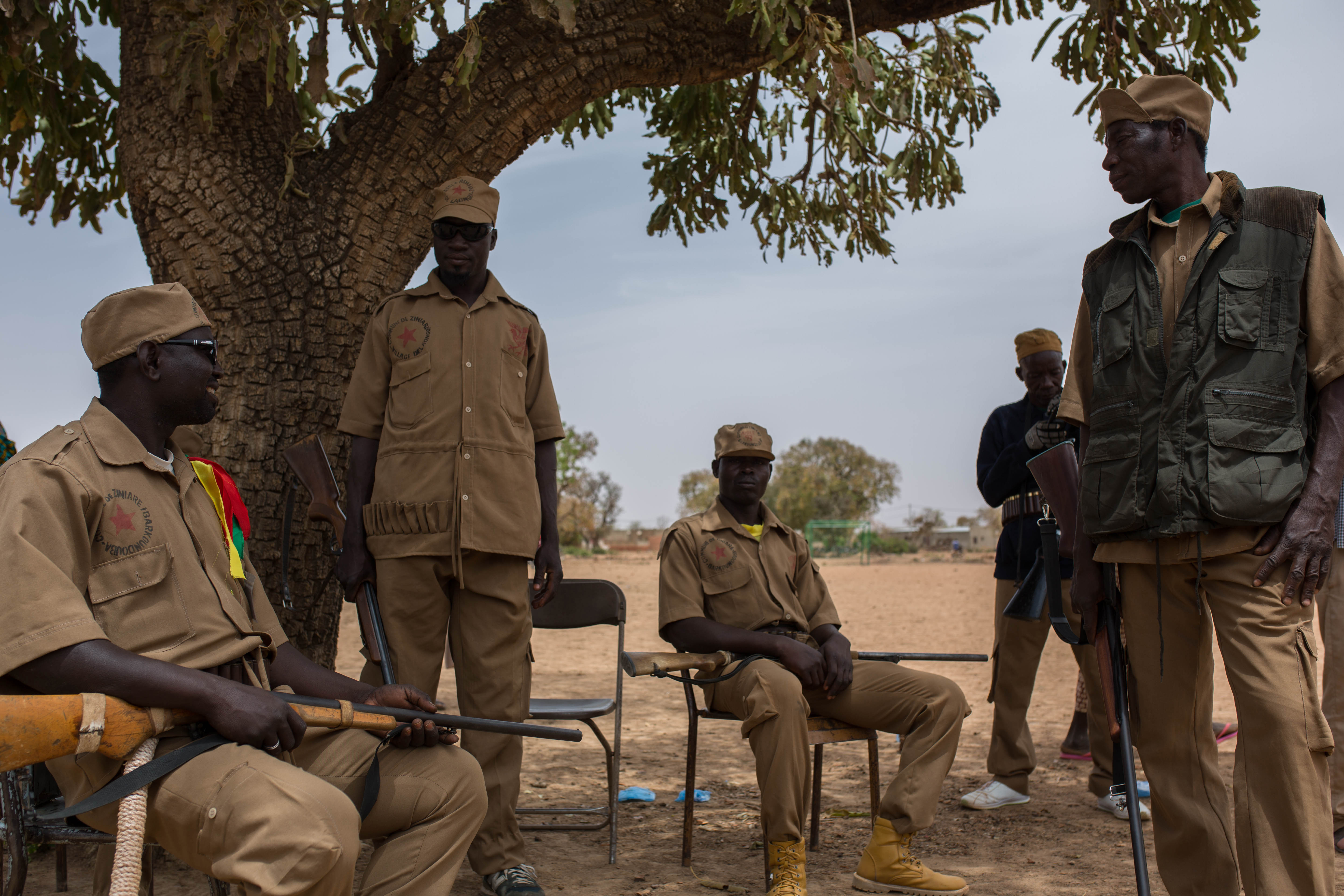 Image of the Koglweogo crowd managing at a community gathering