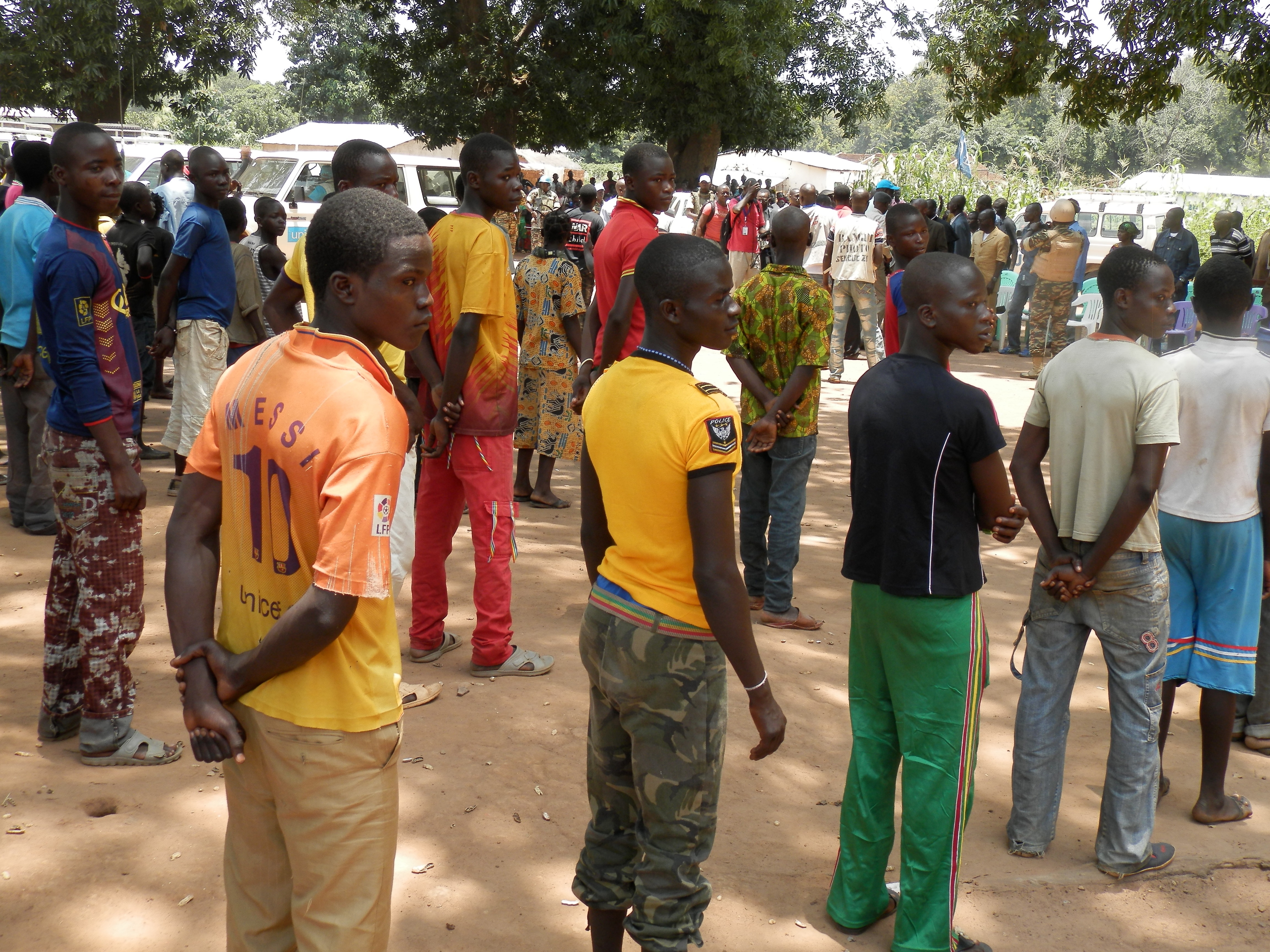 Demobilisation in Batangafo, northern CAR