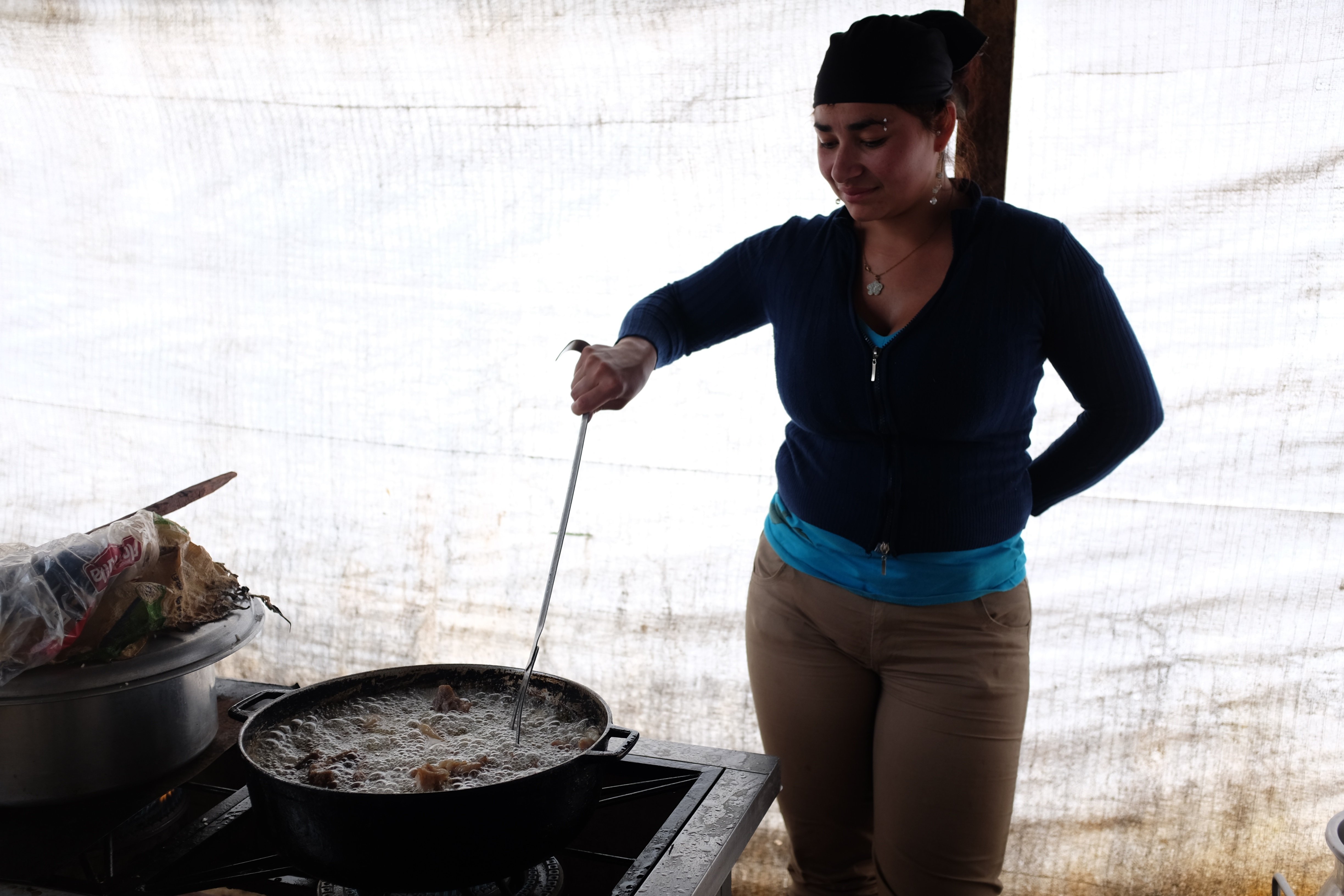 Ex-FARC combatant Angie Rios