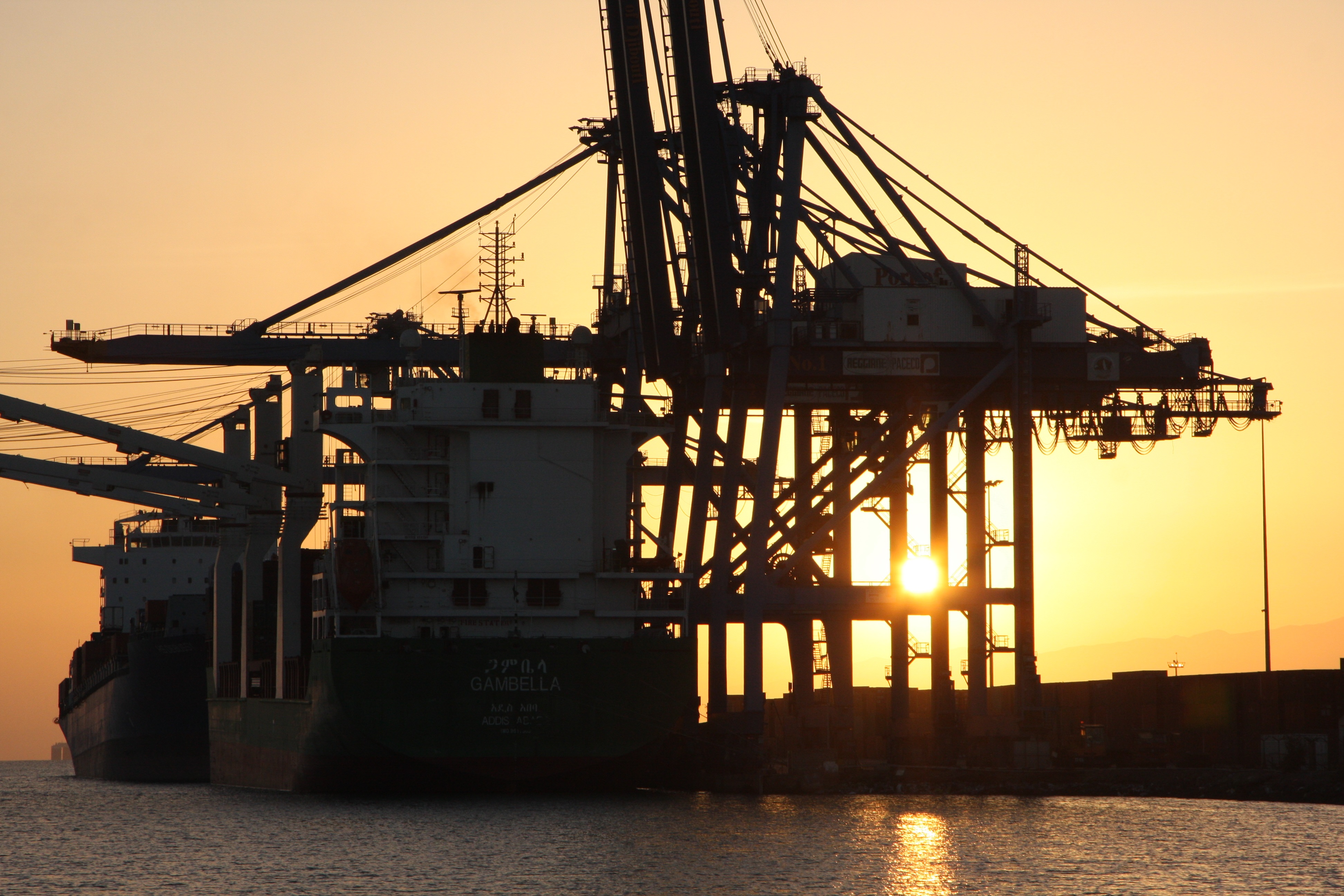 Djibouti port