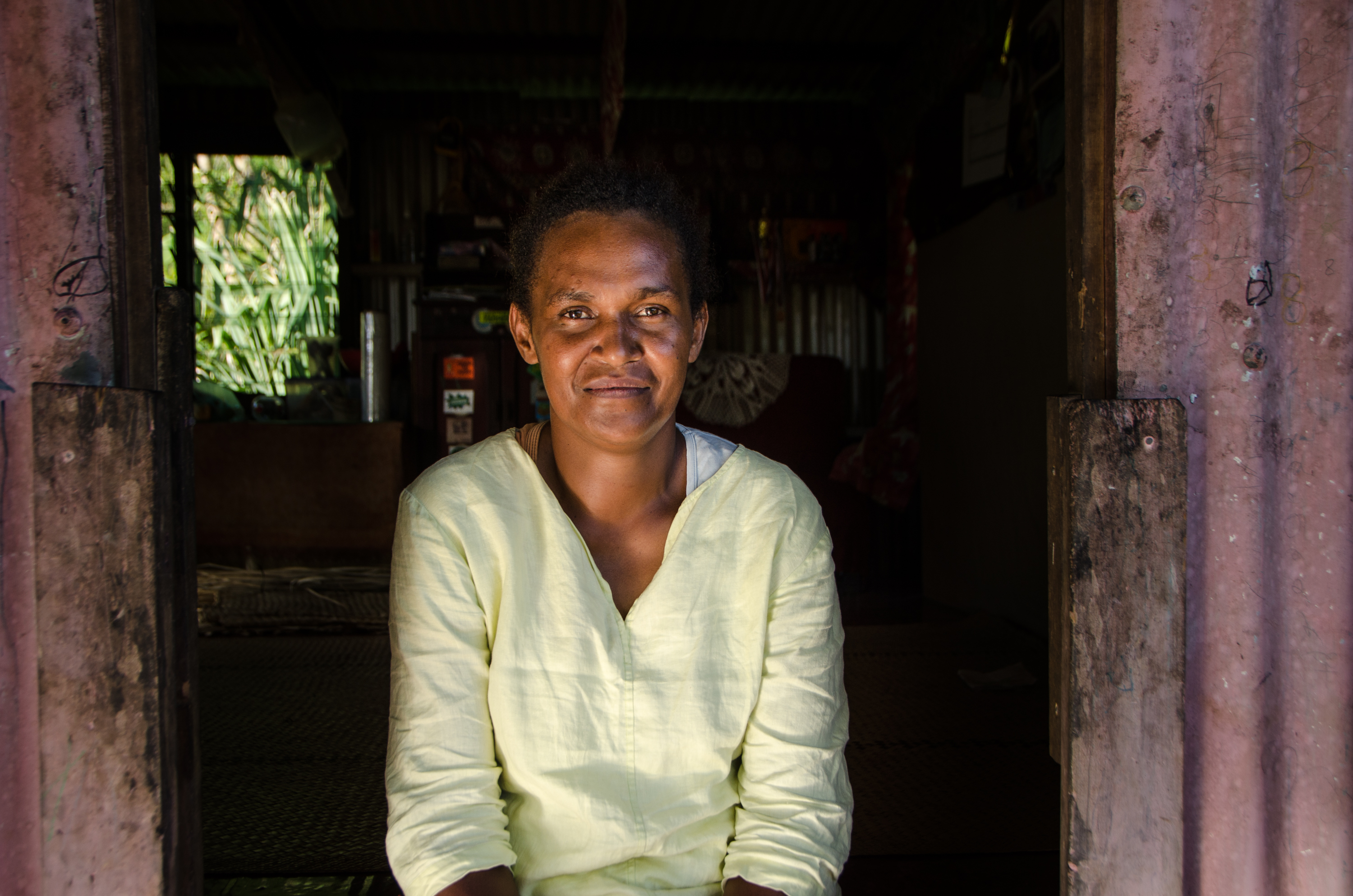 Salome Raqiyawa at her home