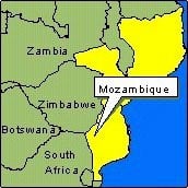 Country Map - Mozambique