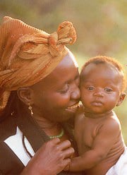 [Sudan] Sudanese women and child.