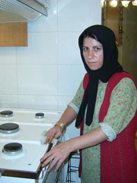 [Iran] An Iranian domestic worker in Tehran.