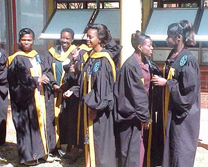 [Zimbabwe] Harare Polytech graduates.