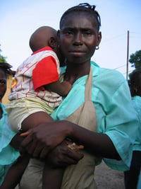 [Sierra Leone] Amsu: a 19 year old sexual slave who's been abused for 7 years during the war, Nov 2004.