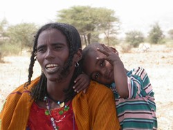 [Sudan] Umsabal Adam Bashir, a 35-year old woman near Eid El Nabak, North Darfur.
[Date picture taken: 10/09/2005]