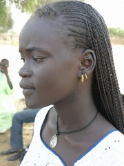 [Senegal] 13 year old Dienaba Sy formed an organisation of teens to fight the practice of FGM. [Date picture taken: 11/13/2005]