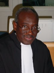 [Tanzania] The Prosecutor of the International Criminal Tribunal for Rwanda (ICTR), Hassan Bubacar Jallow of The Gambia. ICTR Arusha, Tanzania. [Date picture taken: 2005/09/19]