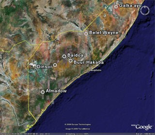[Somalia] Map of key locations. | The New Humanitarian