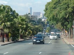 [South Africa] Johannesburg street scene. [Date picture taken: 05/11/2006]