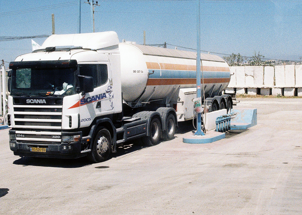 Over one million litres of fuel and petrol is brought into Gaza every day at the Nahal Oz crossing.