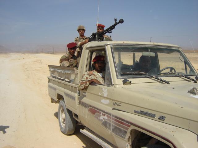 A military unit in Yemen's Saada Province.