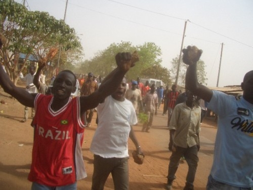 Rioters took to the streets in Burkina Faso's second city, Bobo-Dioulasso, in February 2008 protested rising food and fuel prices.