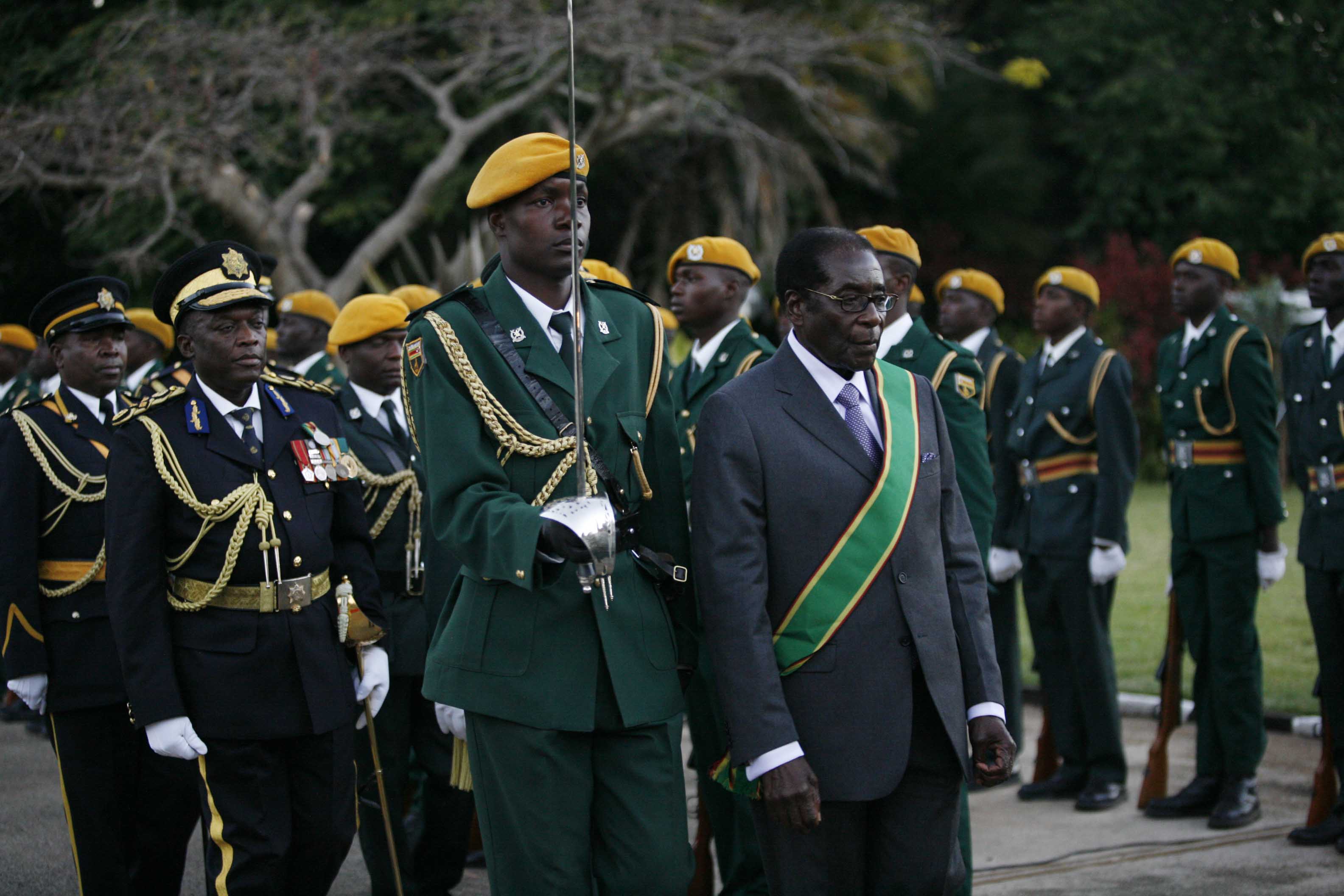 Robert Mugabe continues his unbroken rule.