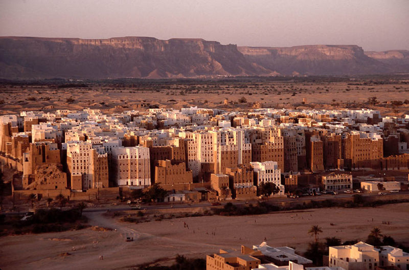 Dubbed the 'Manhatten of the desert', Shibam's 2,000-year-old mud-brick buildings are in danger of collapsing after recent floods.