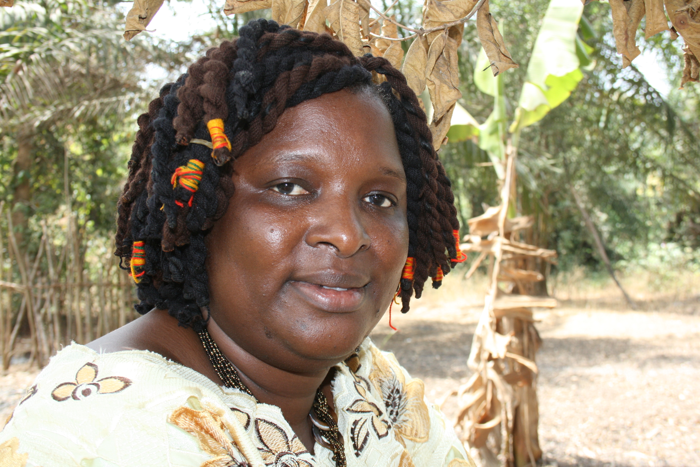 Marie Jalloh, MP for Bombali district, one of 17 female MPs out of a total 120