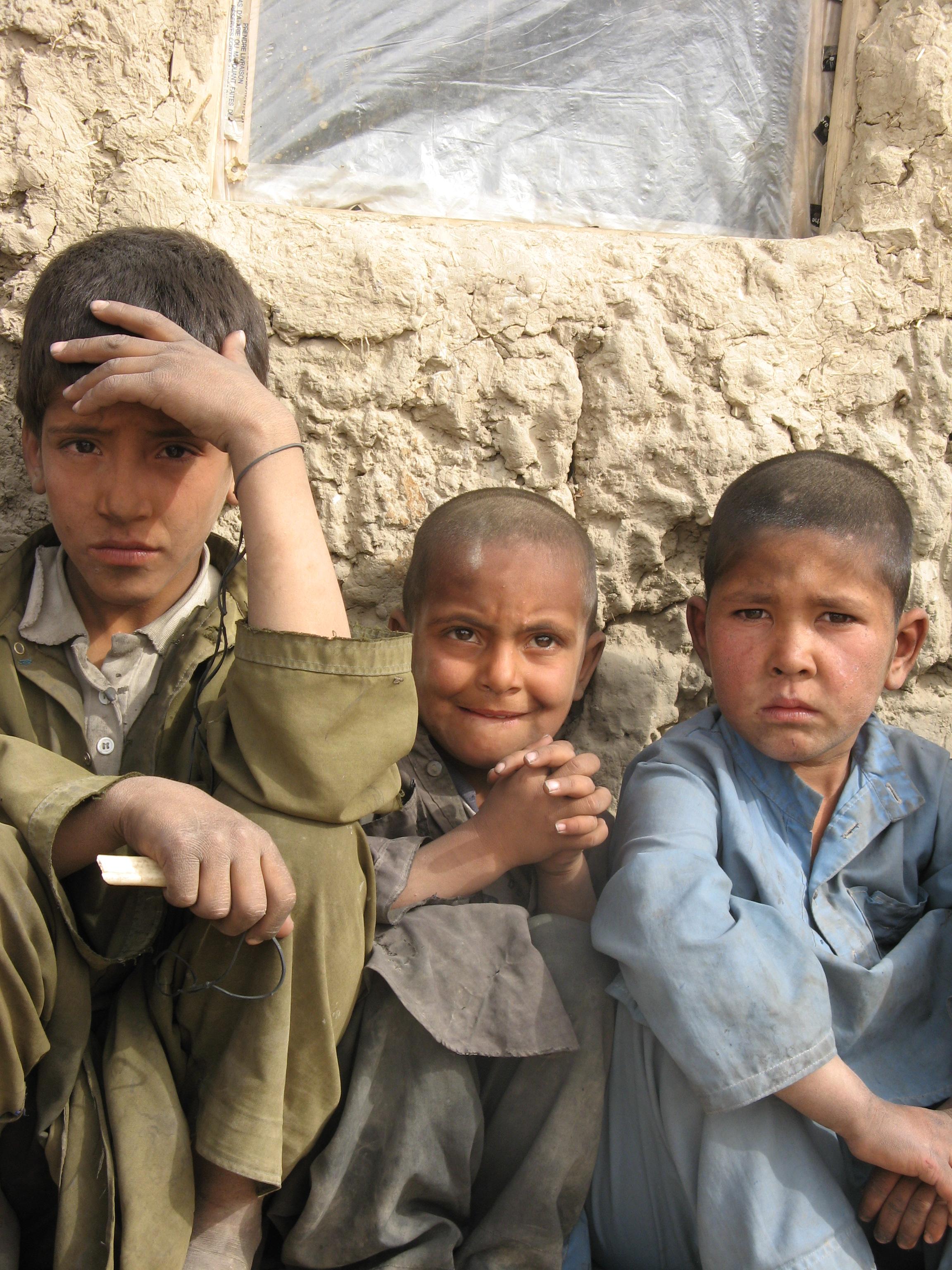 IDP children in Farah Province 