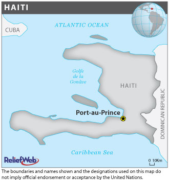 Haiti: Location Map