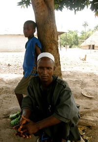 Mamadou has been a talibe in Dakar since he was small. He was recently returned to his family just outside of Gabu in Guinea-Bissau but does not want to go to school or work