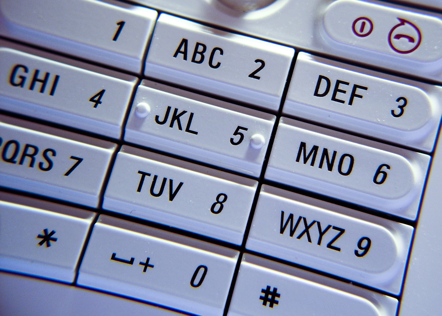 mobile phone keypad. For generic use