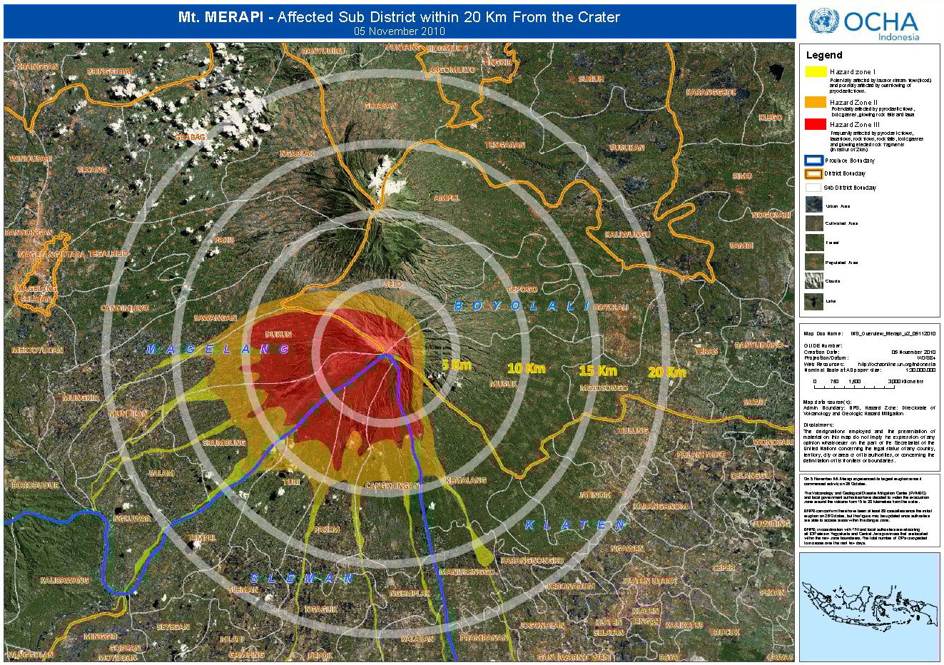The New Humanitarian How to mark out a volcano danger zone