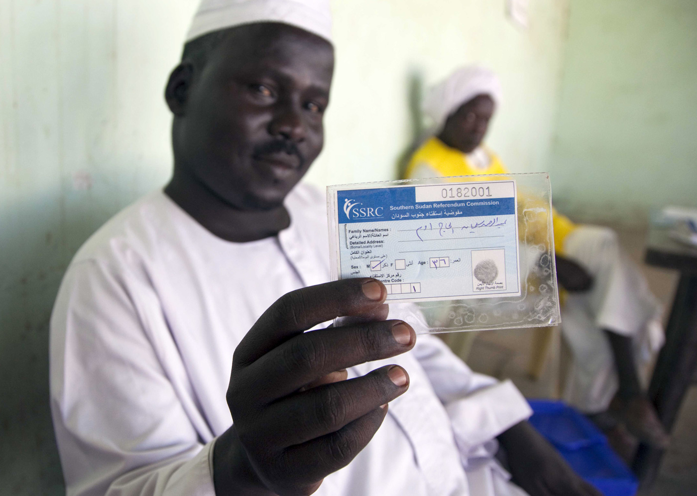 Abdul Rahman Suleiman, a South Sudanese &ldquo;sultan&rdquo; (leader) from 