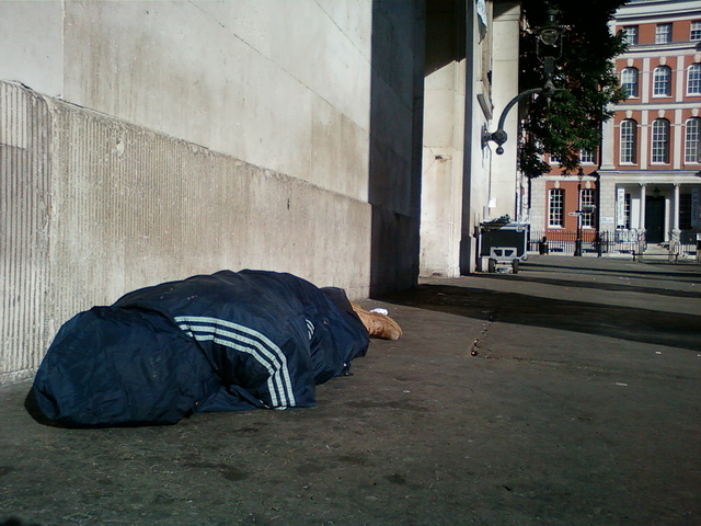 Homeless in London