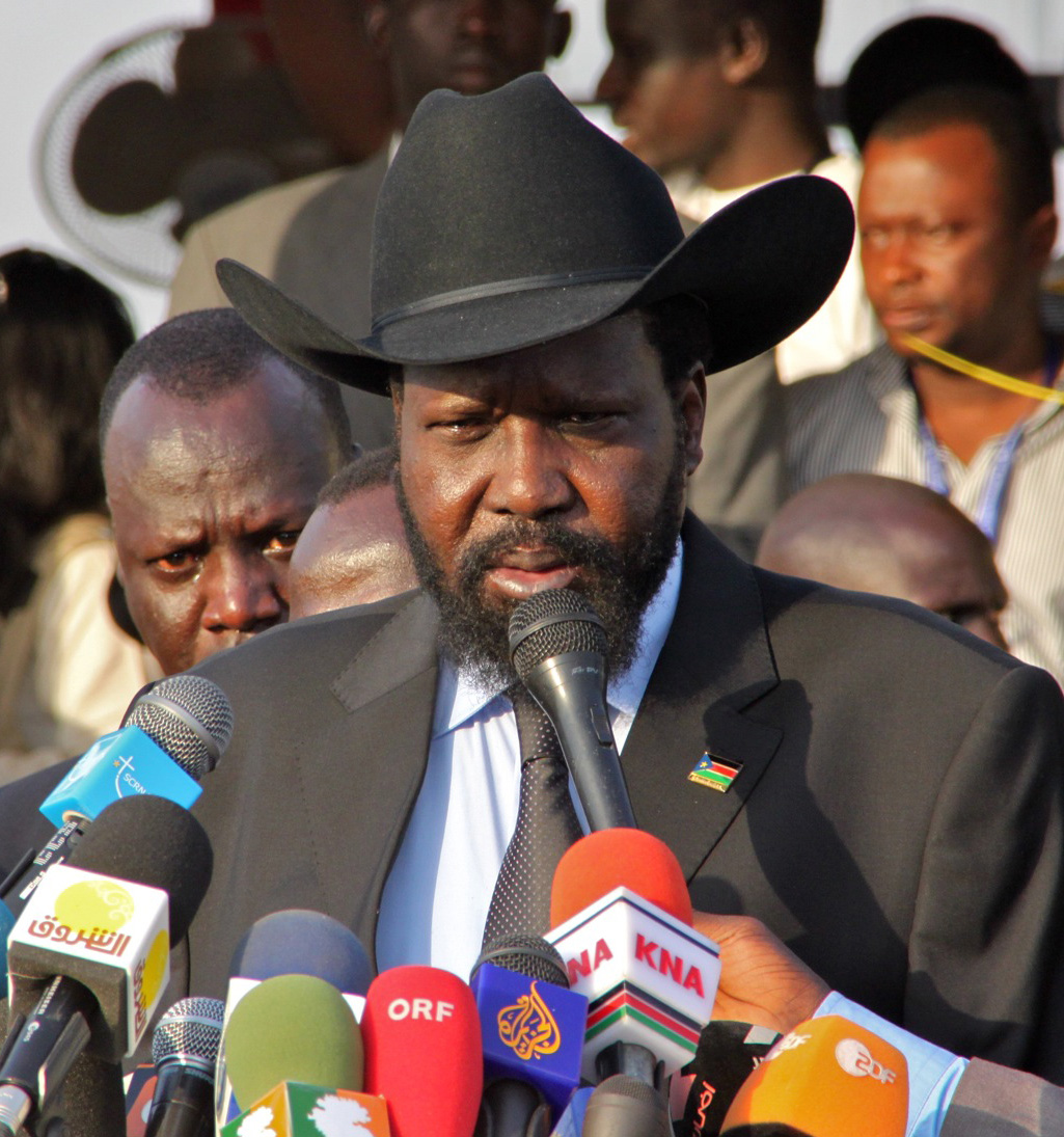 Vice-President of Sudan and president of the government of Southern Sudan Salva Kiir Mayardit