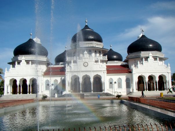 The Grand Mosque in Banda Aceh, Sumatra