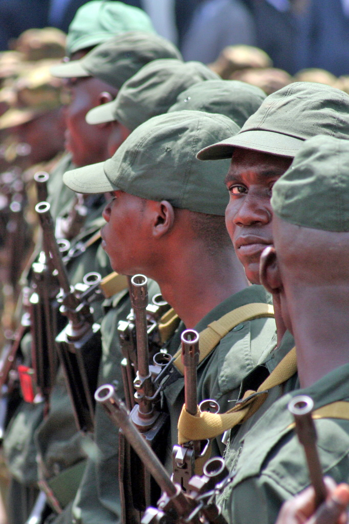 Soldiers of the Central African Republic’s armed forces