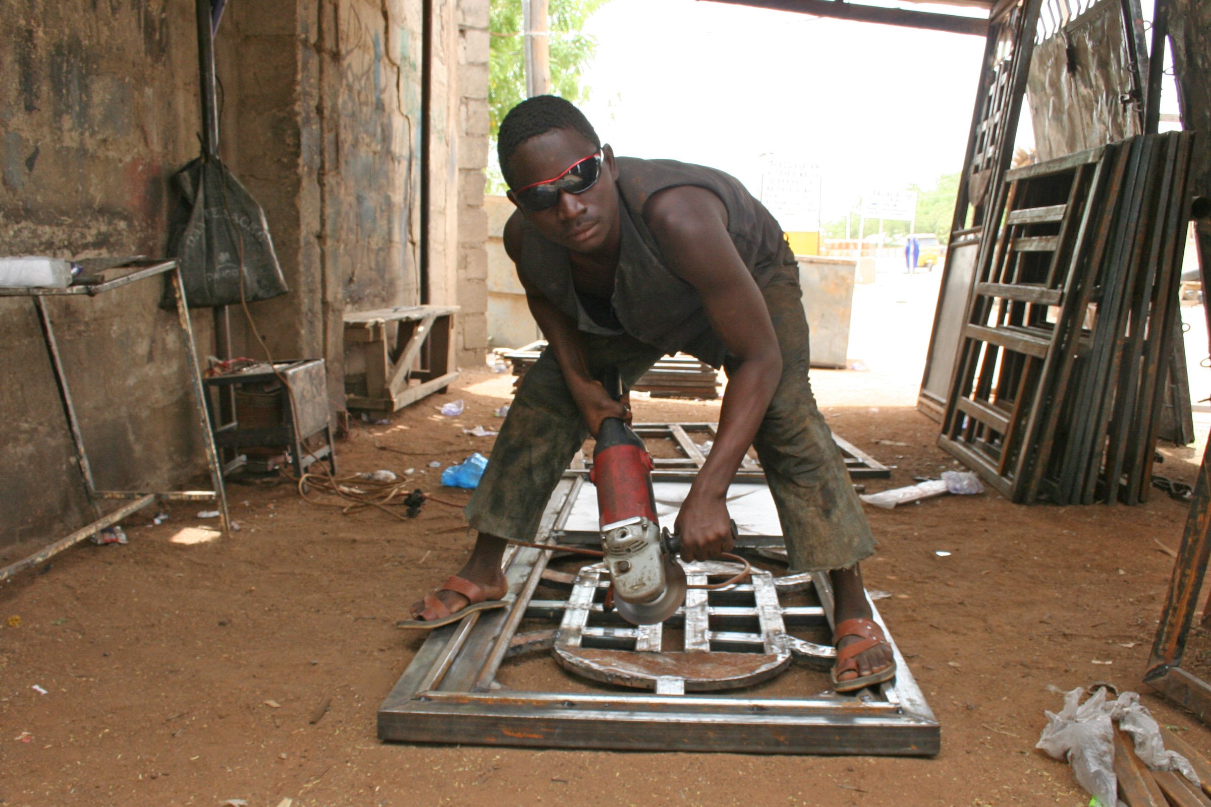 Business is slow in Maiduguri, June 2012