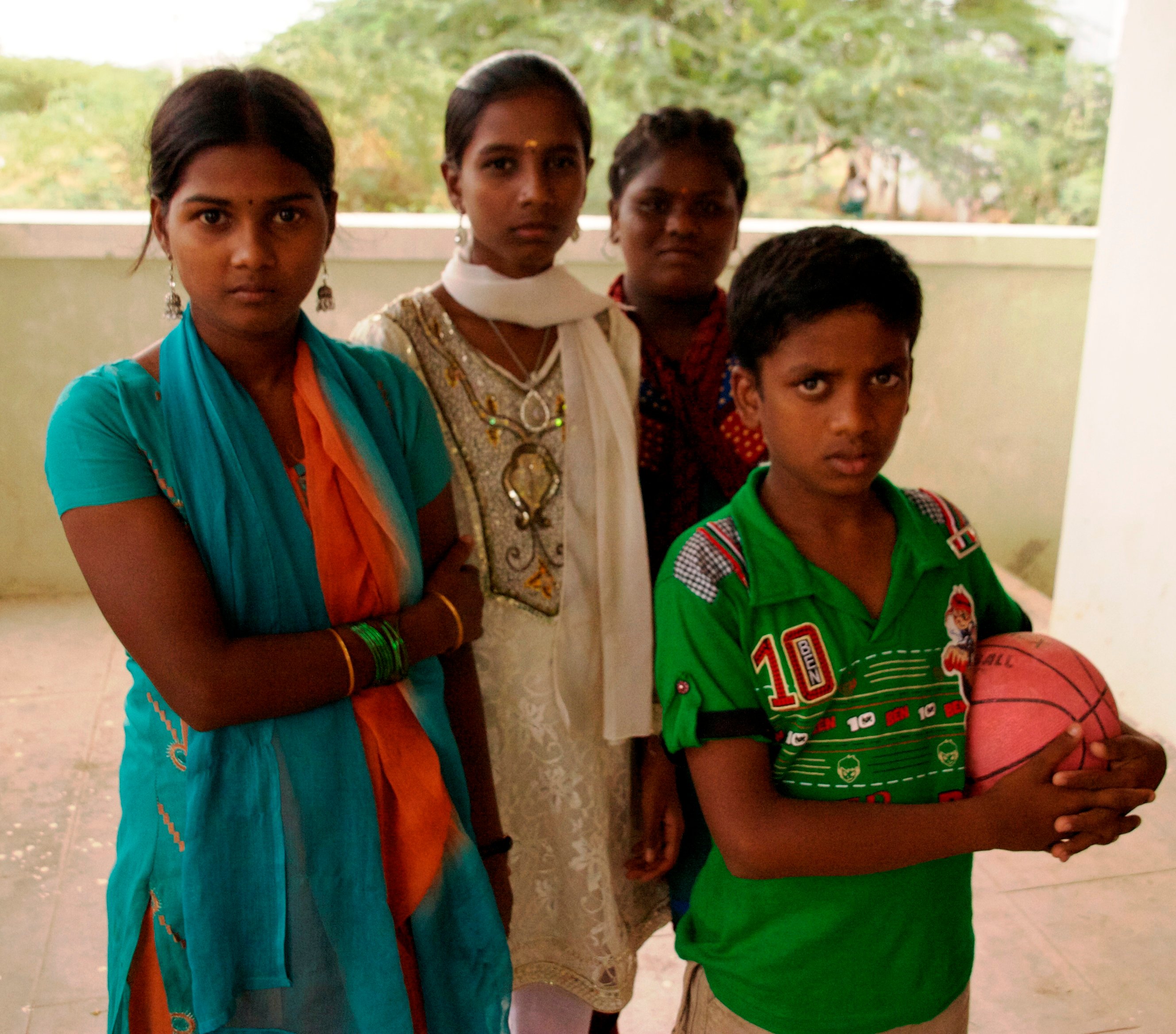 A group of Tamil refugees in Tamil Nadu. There are more than 100,000 Sri Lankan refugees in India