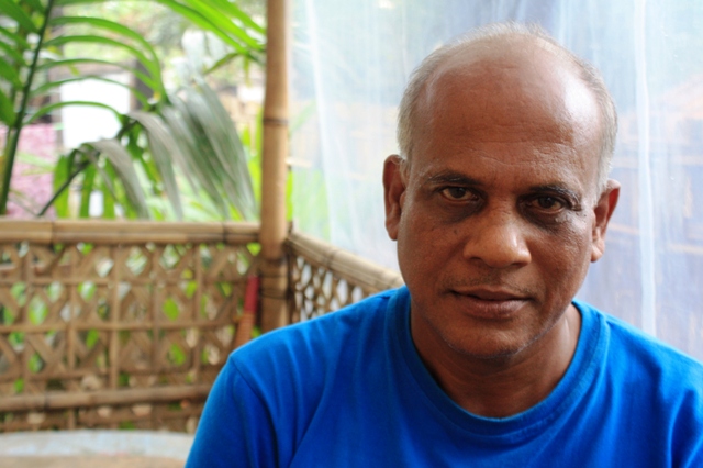 Aung Win, 57, a former translator for the Bangladesh consulate in Sittwe. Today he is one of more than 100,000 Muslim Rohingya IDPs displaced following two bouts of sectarian violence in Myanmar's western Rakhine State in 2012