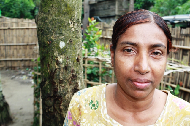 Noor Nahar, 50, has four children and lives in Sittwe. She is one of more than 100,000 Muslim Rohingya IDPs follow two bouts of deadly sectarian violence in 2012. She witnessed the murder of her mother-in-law during the violence