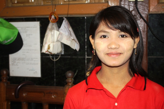 Khin Myat Wai, 18, and ethnic Rakhine, has worked as a waitress in Sittwe for four years. She remembers in vivid detail the eruption of sectarian violence in June 2012 which resulted in more than 100,000 displaced, mostly Rohingya Muslims