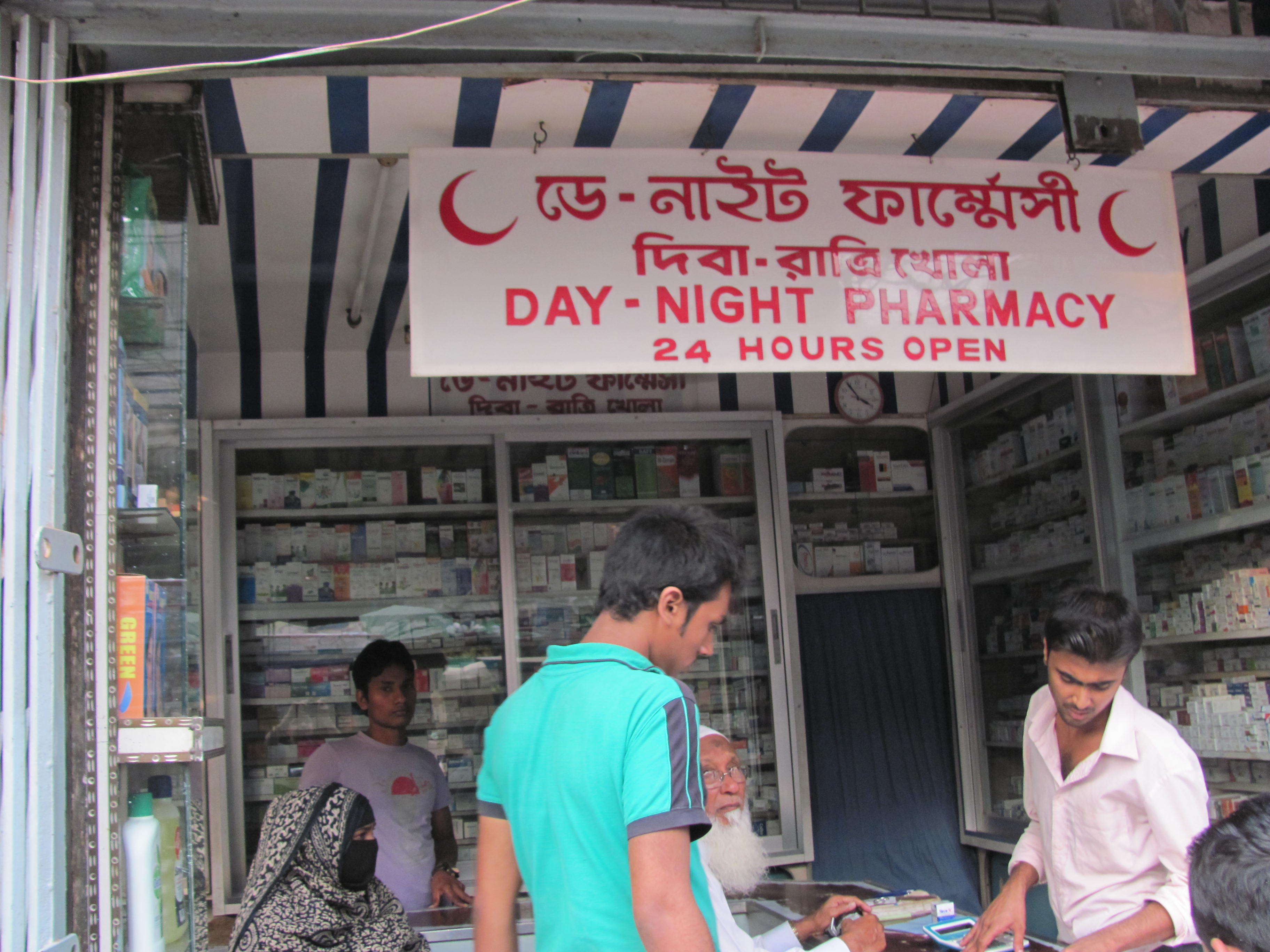 Near 10 percent of pharmaceutical sales in Bangladesh may be linked to counterfeit or sub-standard contraband medicine, outlawed, but still flowing, especially in the country's tens of thousands of unlicensed pharmacies