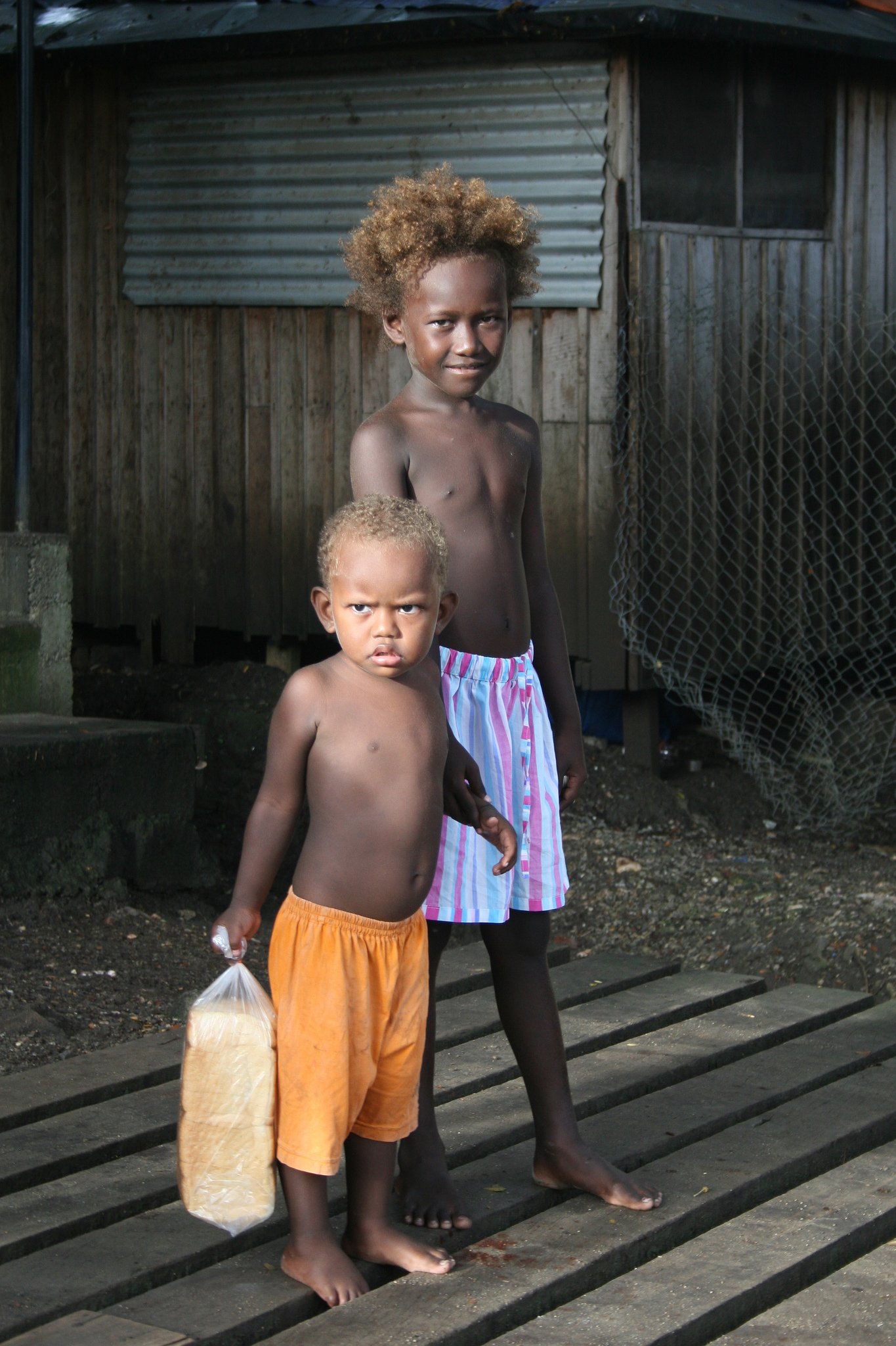 Children in the Solomon Islands