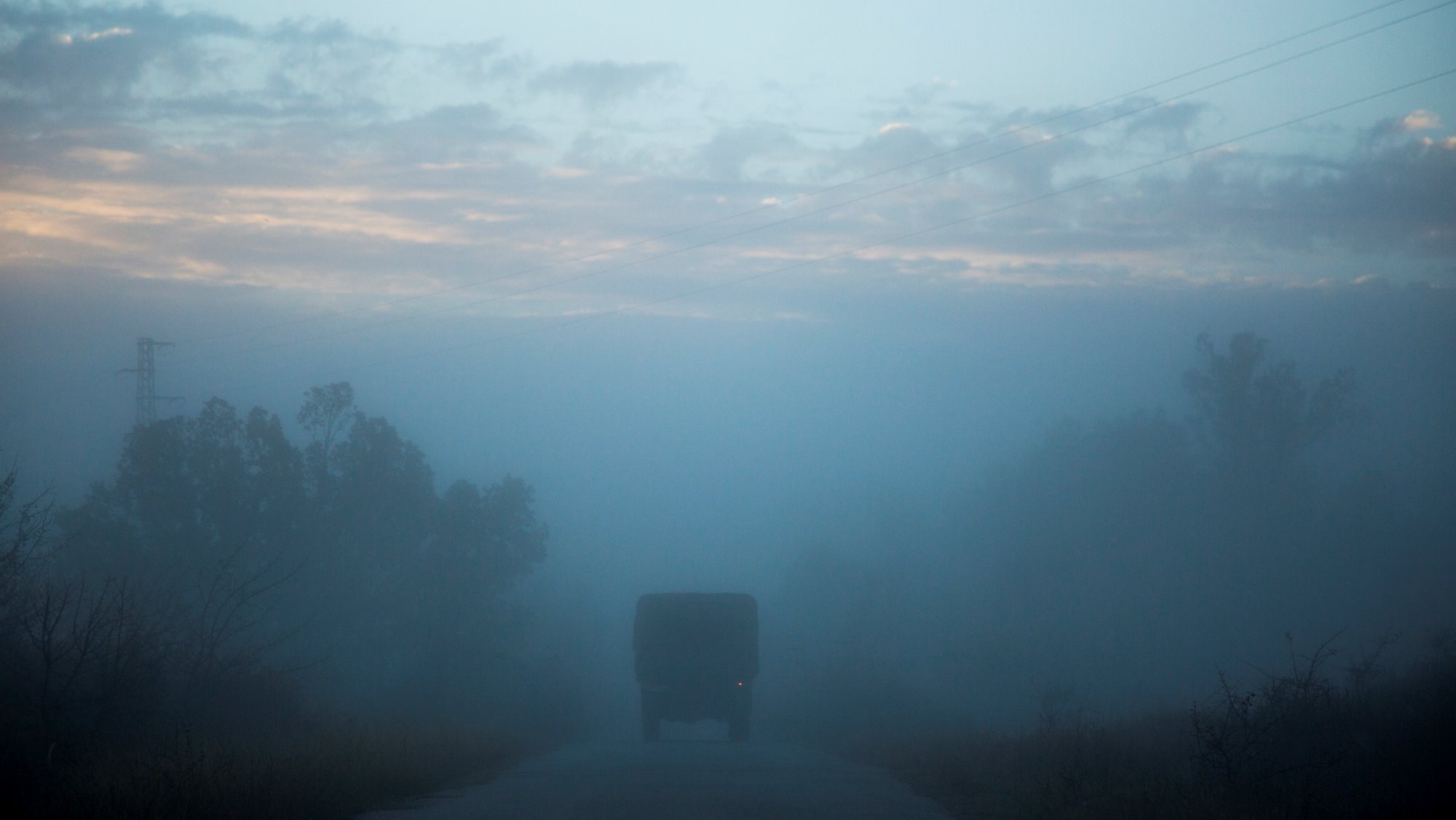 Border Police use military trucks to reinforce the 'green border' a popular crossing point for asylum seekers near the border with Turkey. The thickly-forested mountainous area is difficult to surveil. Over the last year, Border Police have beefed up secu