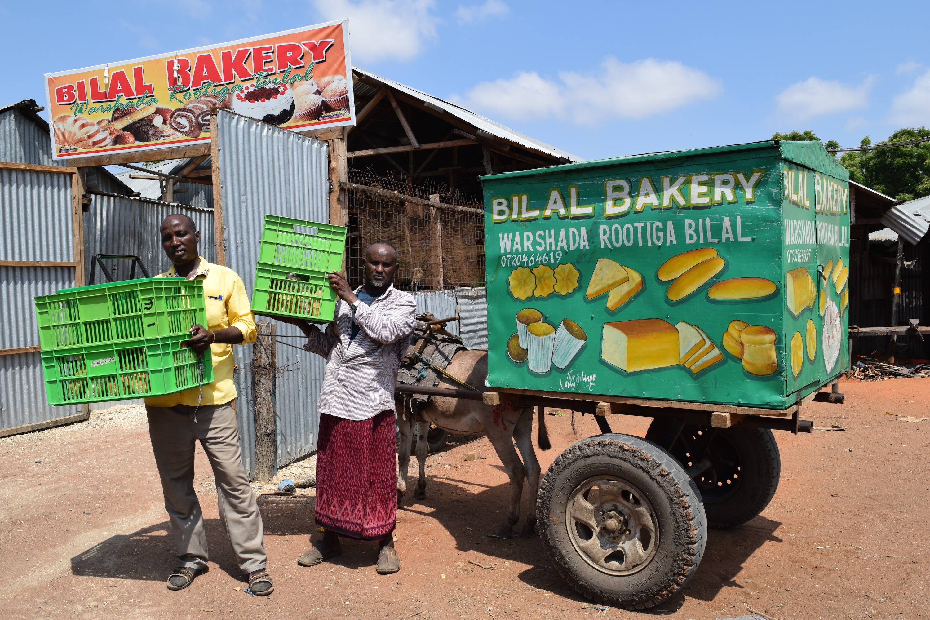 A bakery in Dadaab